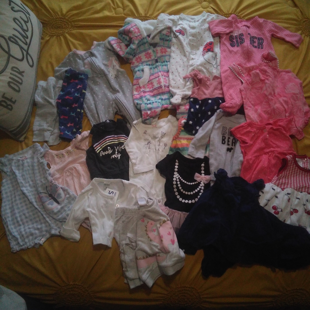 Baby girl clothes lot